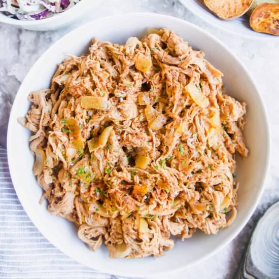 Paleo Tomato Maple Pulled Pork (GF)