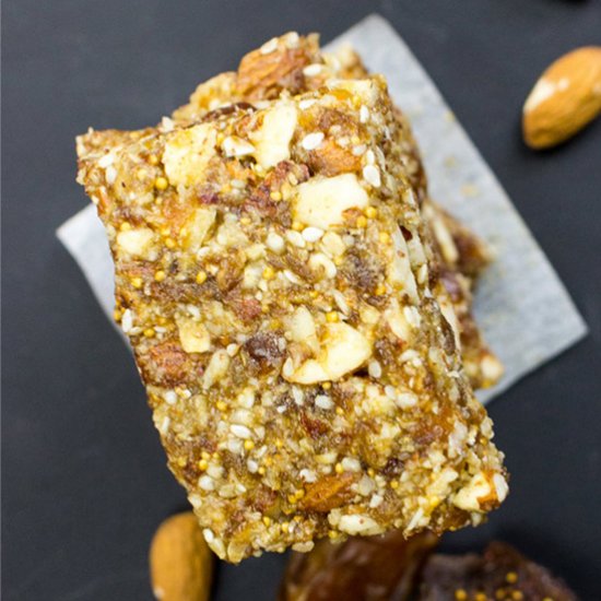 Raw Energy Bars – cut the junk