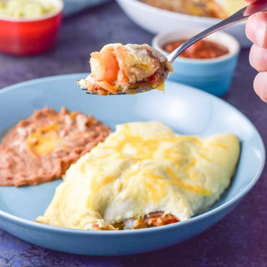 Shrimp Enchiladas