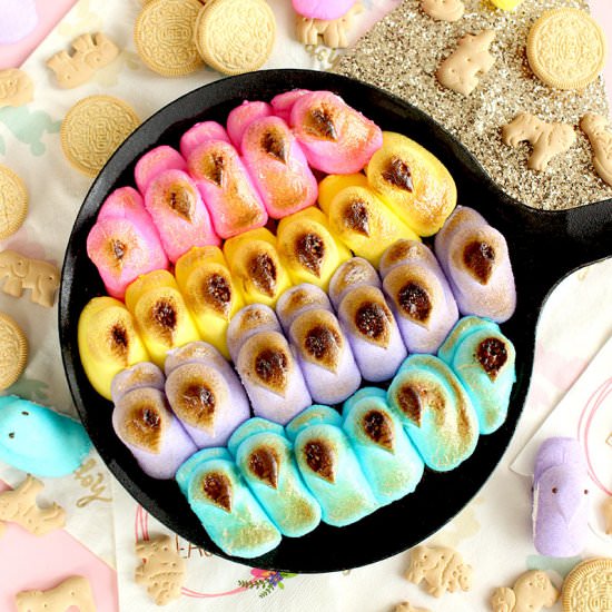 Chocolate Chip Easter Peep Dip