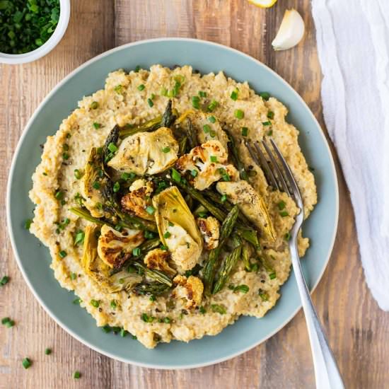 Creamy Vegan Quinoa Risotto