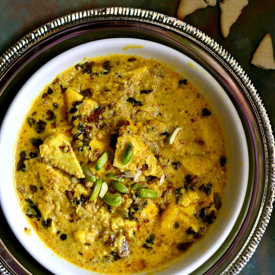 Indian Paneer Korma