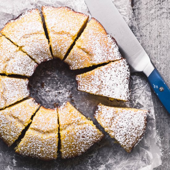 Lemon Yogurt Breakfast Cake