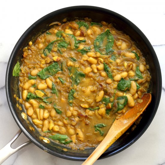 Cannellini Lentil Curry