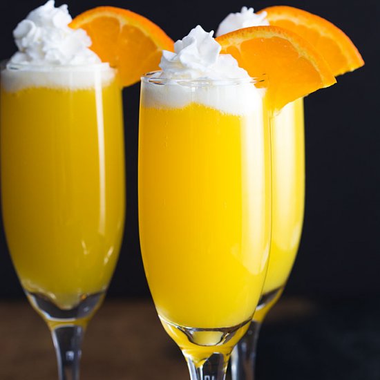 vodka creamsicle mimosas