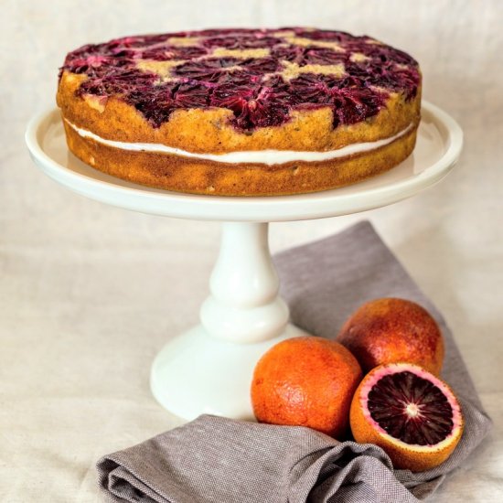 Blood Orange Spice Cake