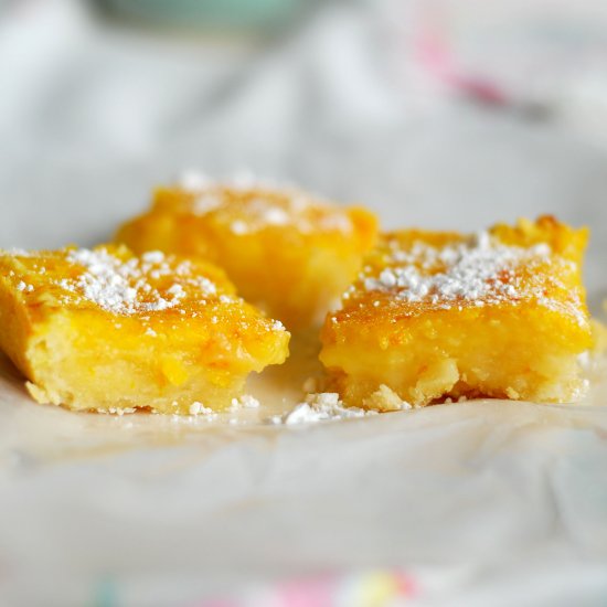 Sunshine Citrus Bars