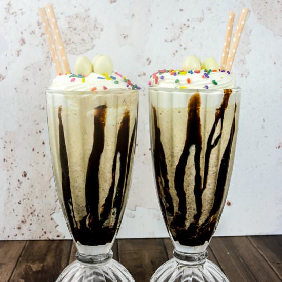 Cadbury Mini Egg Milkshakes