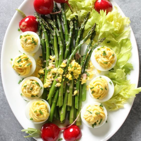 Steamed Spring Asparagus