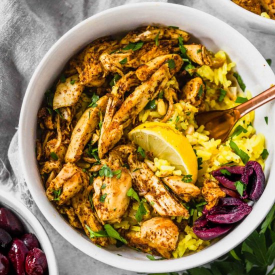 SLOW COOKER CHICKEN SHAWARMA