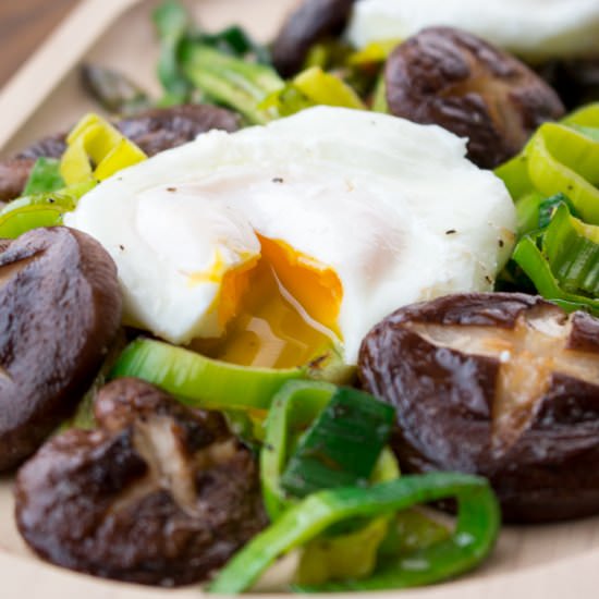 Sautéed Asparagus and Mushroom