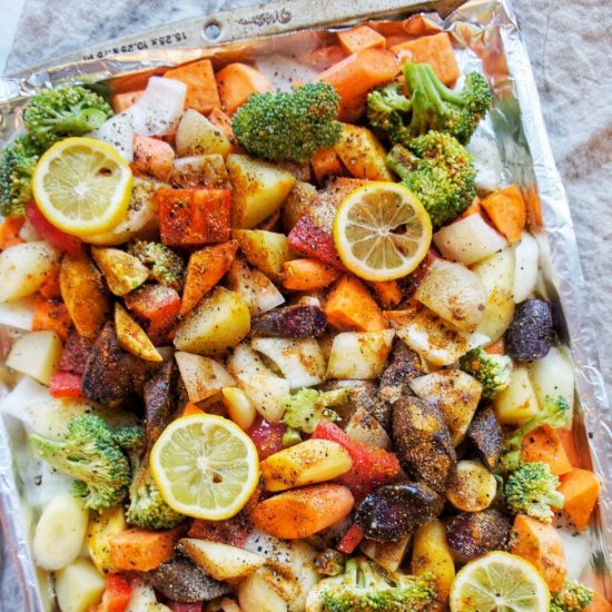 Moroccan Roasted Vegetables