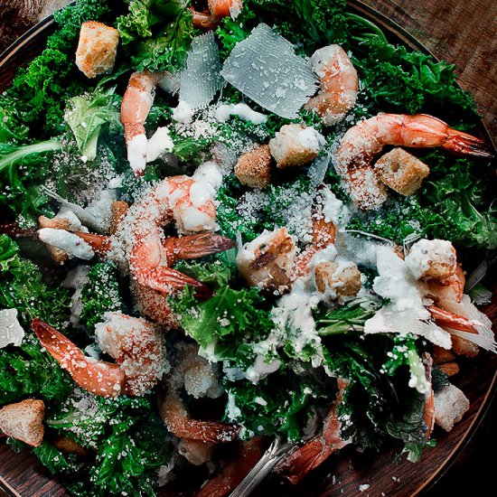 Kale Caesar Salad