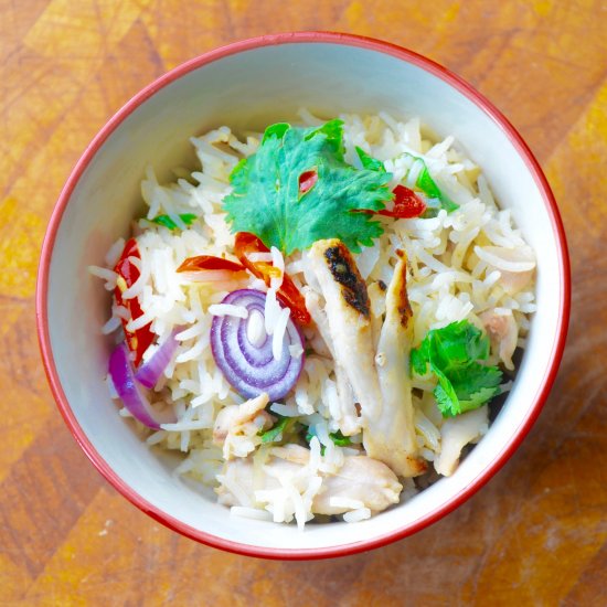 Quick Thai Stir Fried Rice