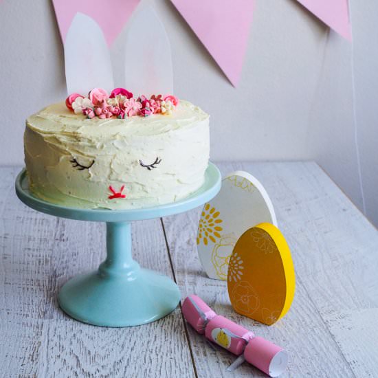 Sleeping Bunny Rabbit Surprise Cake