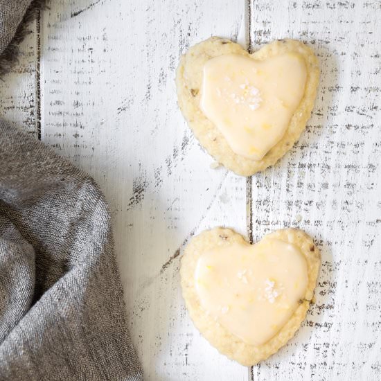 Lavender Sea Salt Shortbread