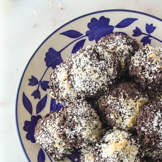 Chocolate Coconut Macaroons