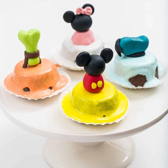 Low-Carb Disney Mini-Cakes