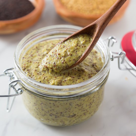 Irish Cider Tarragon Mustard