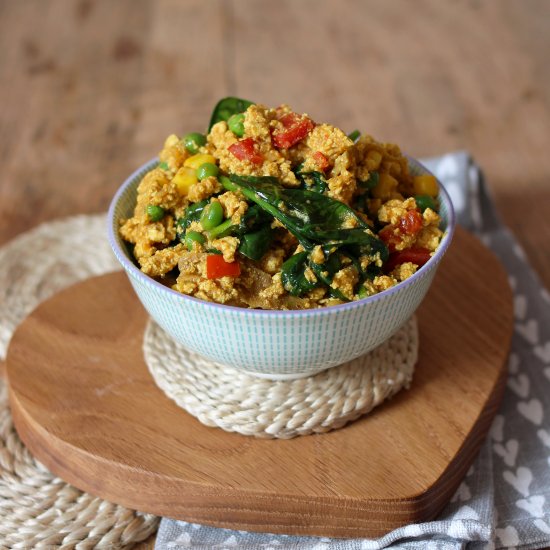 Potato and Tofu Hash