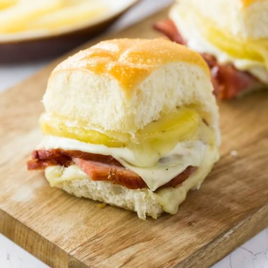 Hawaiian sandwiches