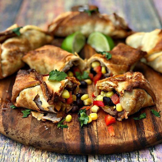 Vegetarian Southwestern Egg Rolls