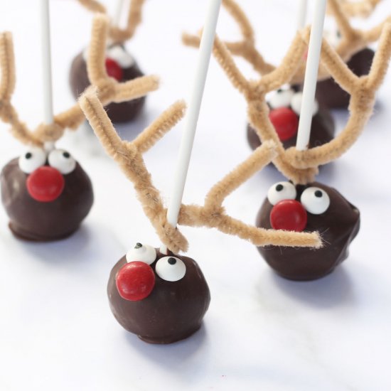 Reindeer Donut Pops