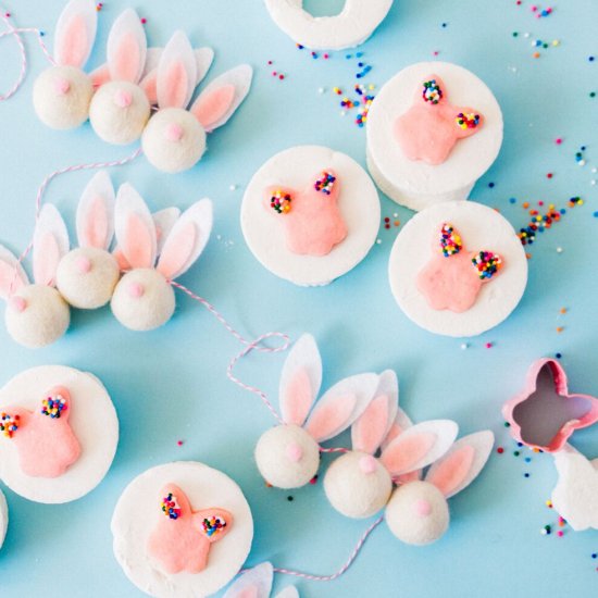 Easter Marshmallows with Sprinkles