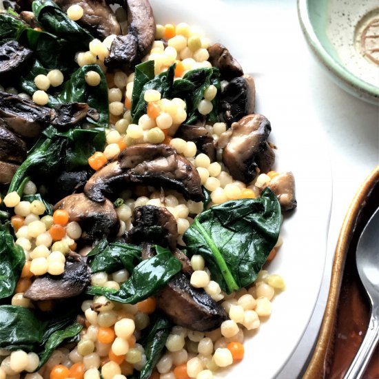 Mushroom Couscous