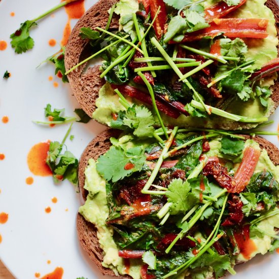 The BEST Avocado Toast Ever!