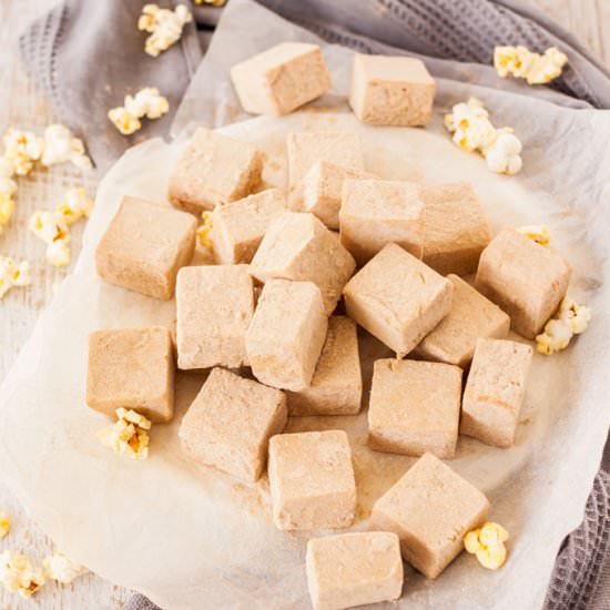 Butter Popcorn Easy Fudge