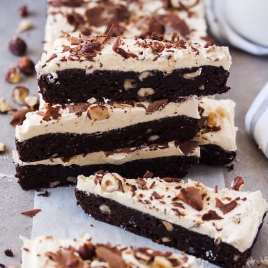 Chocolate Hazelnut Brownies