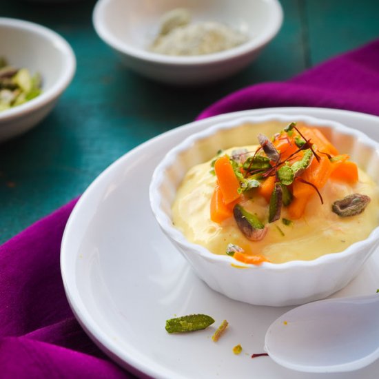 Mango shrikhand