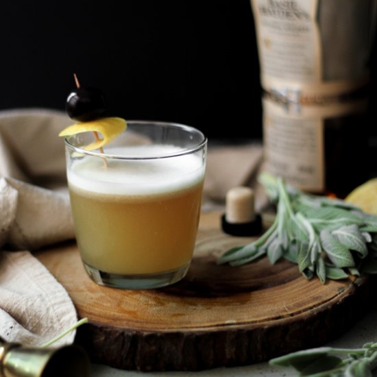 Cozy Maple Whiskey Sour