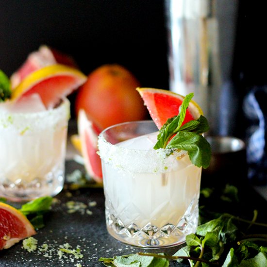 Pink Grapefruit Margaritas