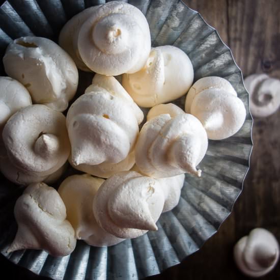 Almond Meringues