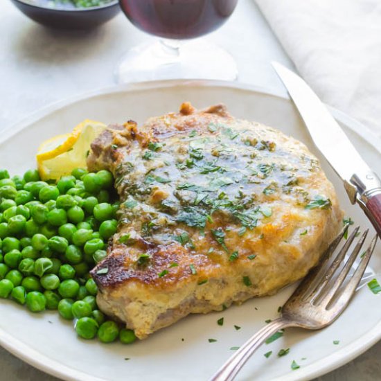 Pork Chops with Pan Gravy