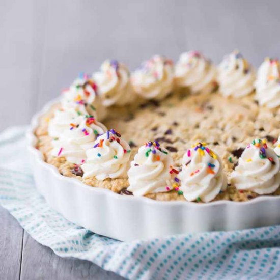 Chocolate Chip Cookie Cake