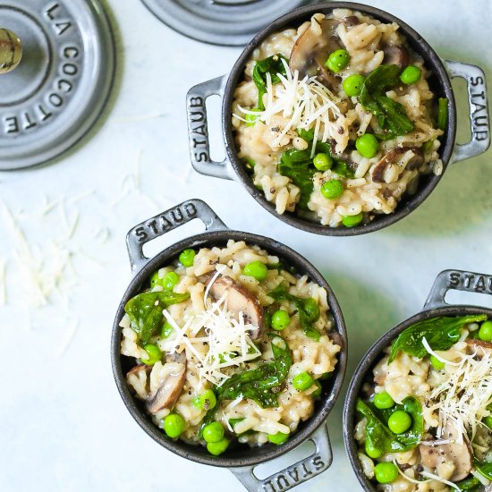 Instant Pot Mushroom Risotto