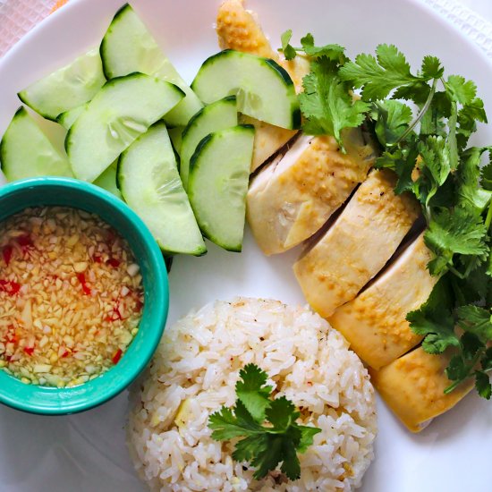 Hainanese Chicken Rice