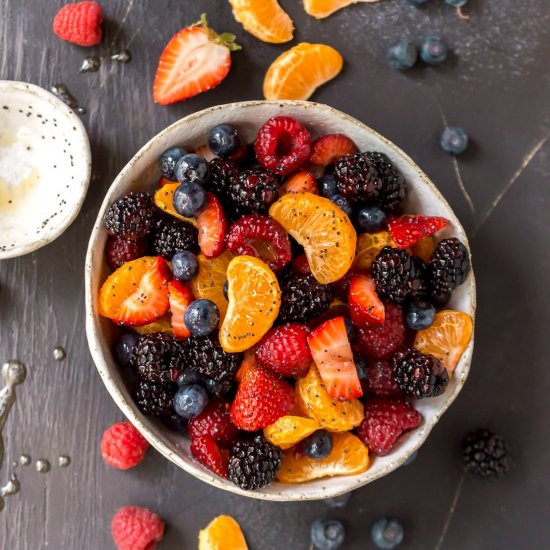 Orange Berry Fruit Salad