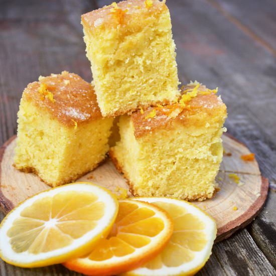 Citrus Drizzle Cake