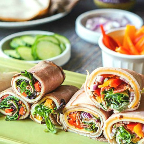 Low Carb Lunch Meat Wraps