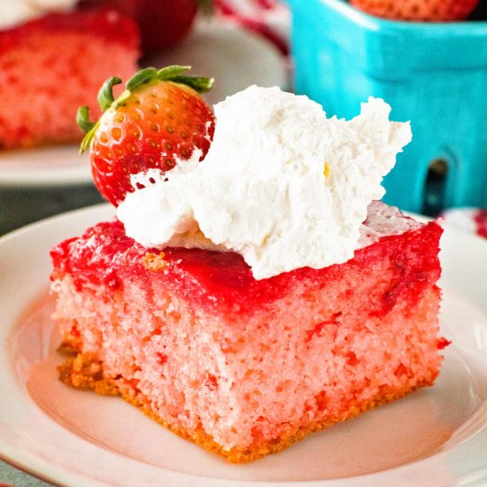 Strawberry Upside Down Cake