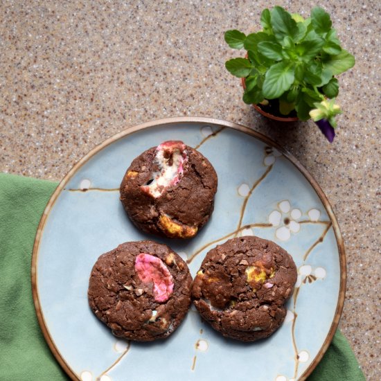 Leftover Easter Candy Cookies