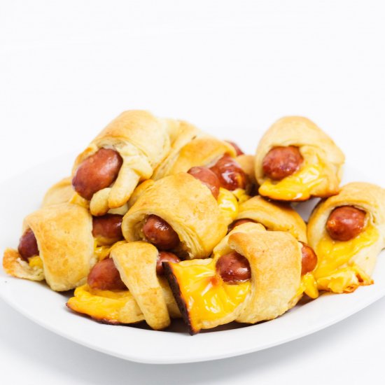 Cheesy Pigs in a Blanket