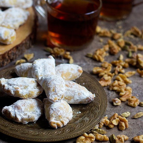 Walnut Filled Persian Pastry