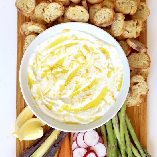 Whipped Ricotta Board