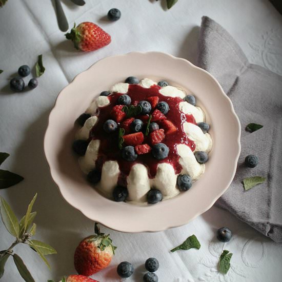 Parfait with berries