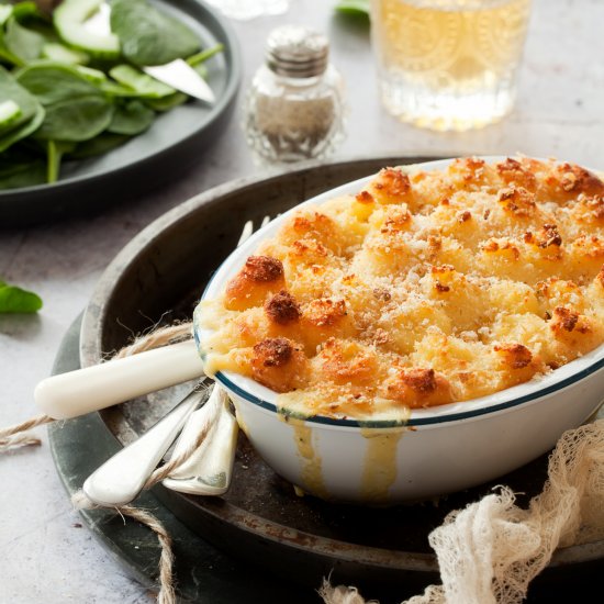 Cheesy Vegetable Potato Pies